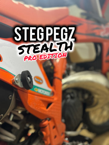 NEW STEALTH STEGPEGZ 2023-26 KTM SX/SXF 125 to 450